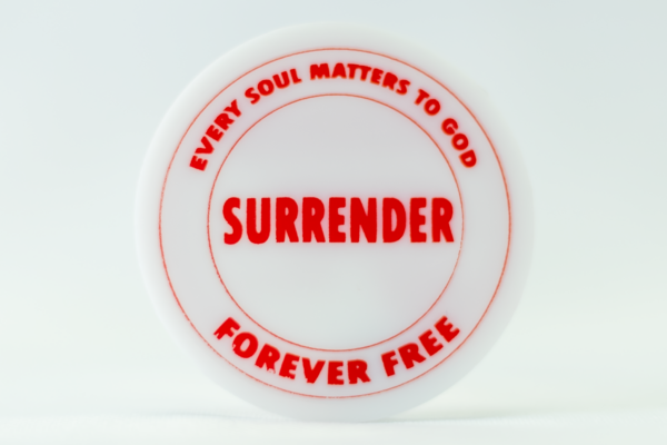 Forever Free Plastic Surrender Chip for Sobriety