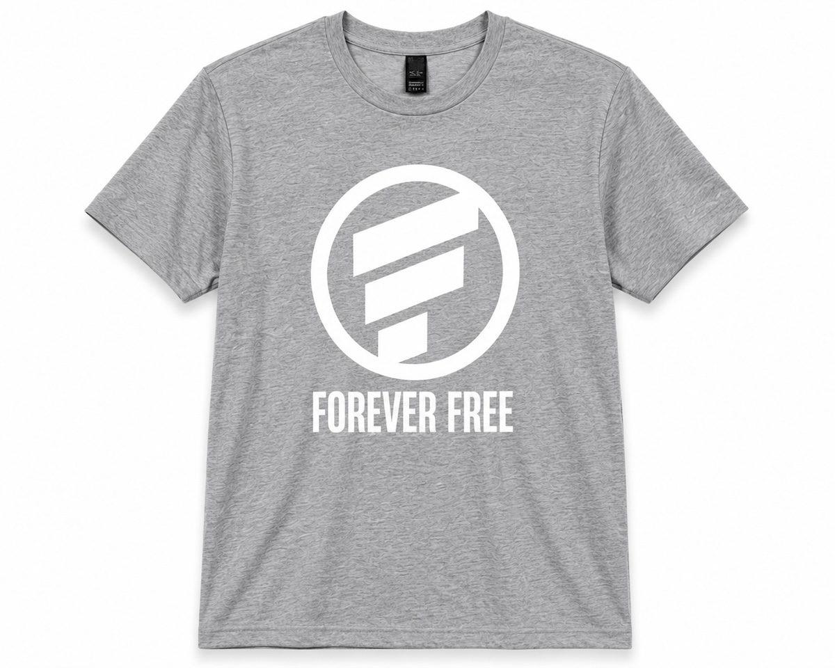 Forever Free Shirt – 2XL, Grey